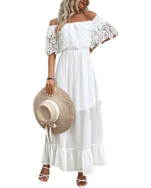 CAMILA BLANCO Maxi Dress - White