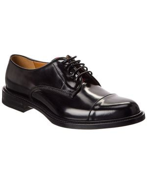 Gucci Leather Oxford - Black