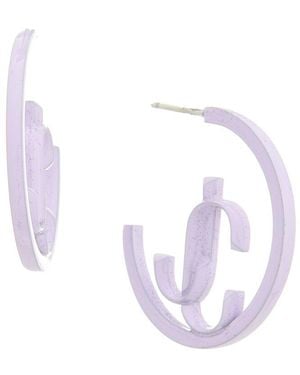 Jimmy Choo Jc Monogram Earrings - Multicolour