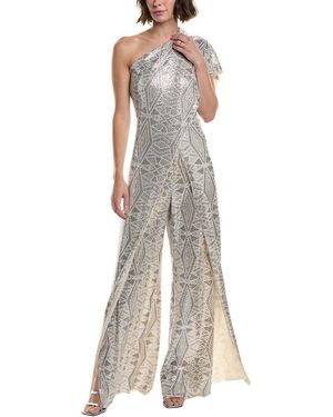 Issue New York One-Shoulder Jumpsuit - White