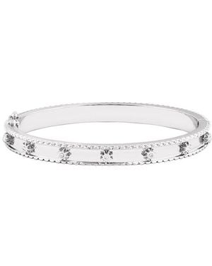 Electric Picks Plated Main Character Bangle - White