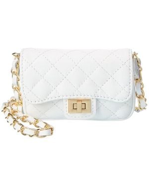Isabella Rossetti Ailsa27 Leather Quilted Bag - White