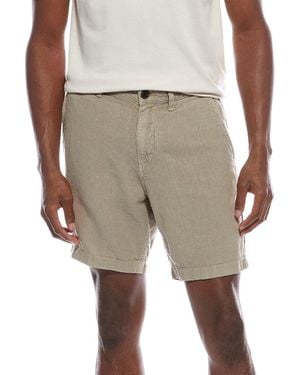 John Varvatos Johnny Flat Front Short - Natural