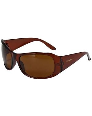 Fifth & Ninth Clover 60Mm Polarized Sunglasses - Brown