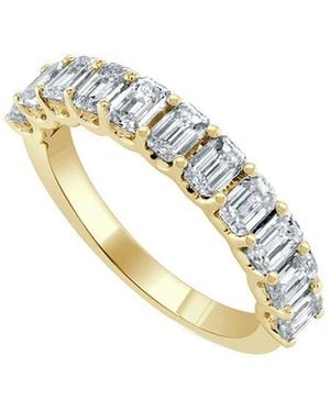 Sabrina Designs 14k 2.01 Ct. Tw. Diamond Half-eternity Ring - Metallic
