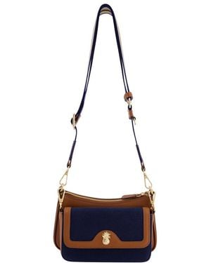 Tommy Bahama Solid Canvas Crossbody - White