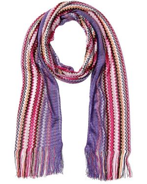 Missoni Scarf - Purple