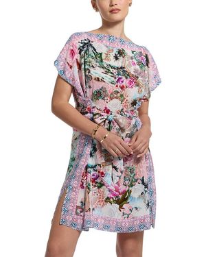 Robert Graham Silk-Blend Kendall Woven Dress - White