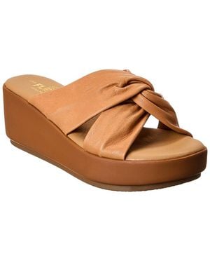 The Flexx Theo Leather Sandal - Brown