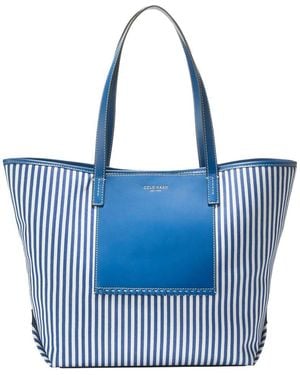 Cole Haan Nantucket Canvas Tote - Blue