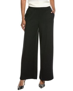 L'Agence Darcelle High-Rise Pull-On Wide Leg Pant - Black