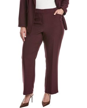 Tahari Plus Pant - Red