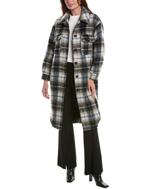 Heartloom Charia Wool-Blend Coat - Black