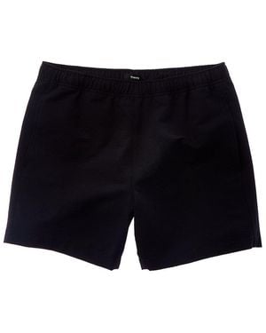 Theory Jace Seersucker Swim Trunk - Black