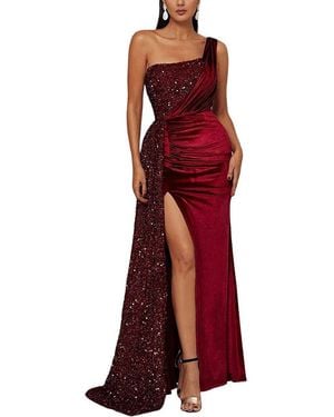 BELLA DESERT Maxi Dress - Red