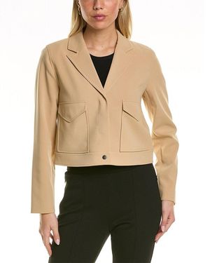 Vince Camuto Cropped Blazer - Green
