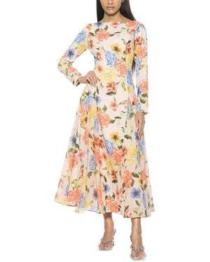 Alexia Admor Elodie Fit And Flare Dress - Metallic