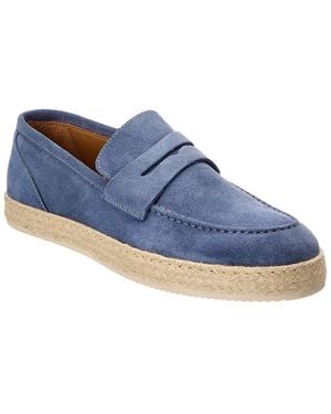 Bruno Magli Amalfi Suede Loafer - Blue