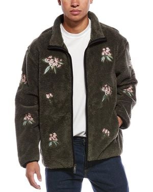 Todd Synder X Champion Sherpa Floral Jacket - Black