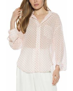 Alexia Admor Atticus Shirt - Natural