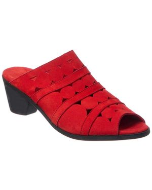 Arche Sorroe Suede Sandal - Red