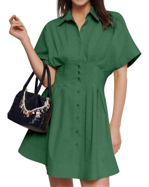 Kayla Paris Mini Dress - Green