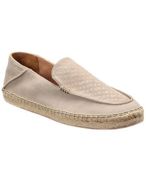 BOSS Madeira Suede Espadrille - White