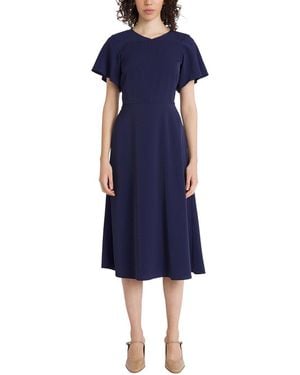 Luxely Midi Dress - Blue