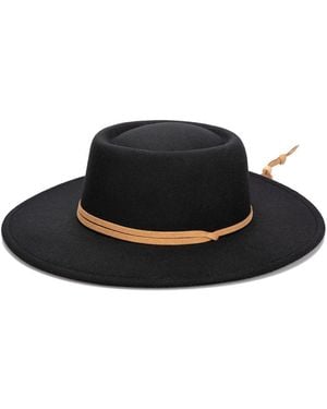San Diego Hat Telescope Boater - Black