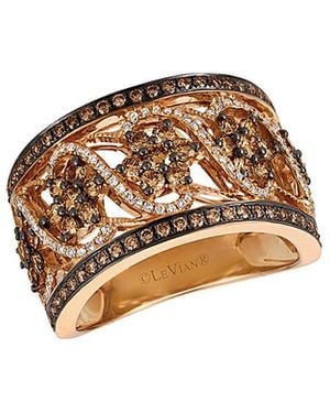 Le Vian Le Vian 14k Rose Gold 1.35 Ct. Tw. Diamond Ring - Multicolour