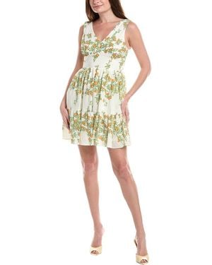 Taylor Tiered Mini Dress - Green