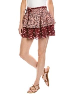 St. Roche Starling Mini Skirt - Red