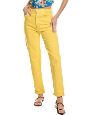 Mother The Tune Up Bona Fide Hover Primrose Jean - Yellow