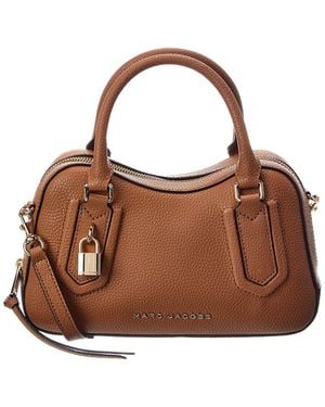 Marc Jacobs Drifter Small Leather Satchel - Brown