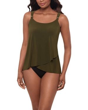 Miraclesuit Razzle Dazzle Dazzle Tankini - Green