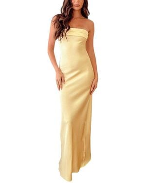 BELLA DESERT Maxi Dress - Metallic