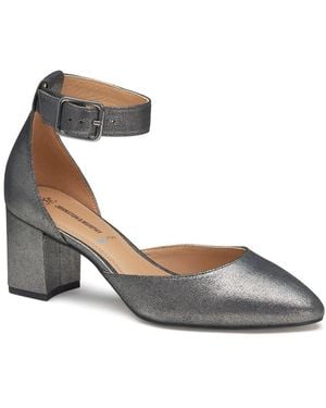 Johnston & Murphy Vicki Suede Pump - Metallic