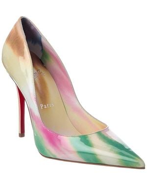 Christian Louboutin Miss Z 100 Patent Pump - Green