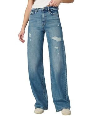 Joe's Jeans The Mia Wide Leg Showdown Destruct Jean - Blue