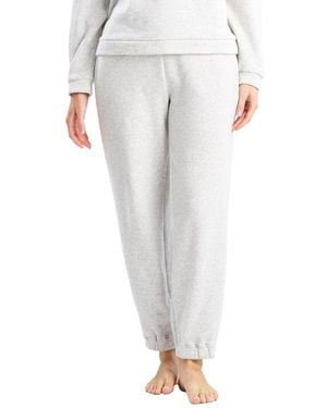 Natori Edit Nova Cozy Brushed Knit Everywhere Jogger - White