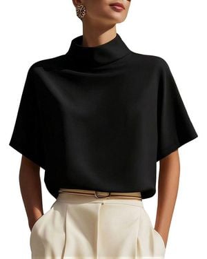VERA DOLINI Top - Black