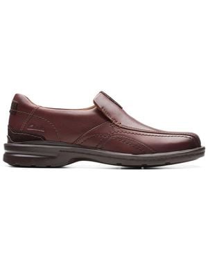Clarks Gessler Step Leather Loafer - Brown