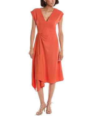 Equipment A-Line Dress - Red