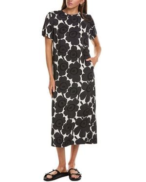 Marimekko Kuvaelma Unikko Dress - Black