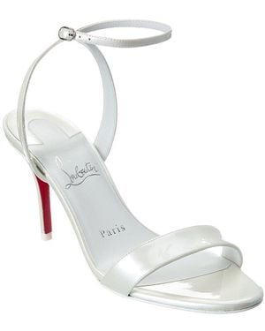 Christian Louboutin Miss Z 100 Patent Pump - White