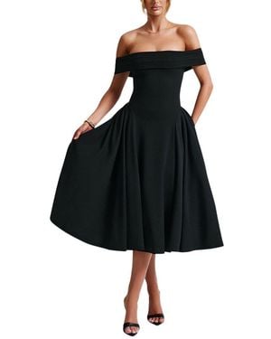 VIBI Midi Dress - Black