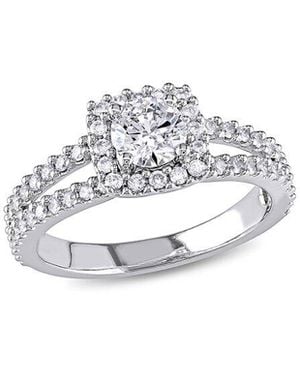 Rina Limor 14K 0.98 Ct. Tw. Diamond Halo Ring - White