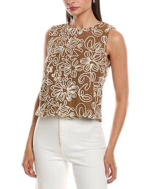 Nanette Lepore Sleeveless Top - White