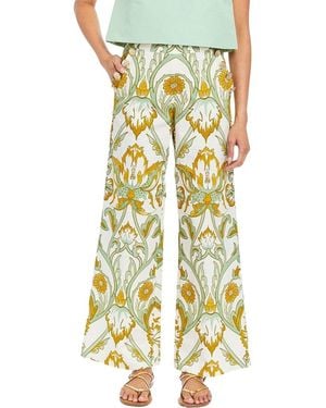 mestiza Antonella Wide Leg Pant - Yellow