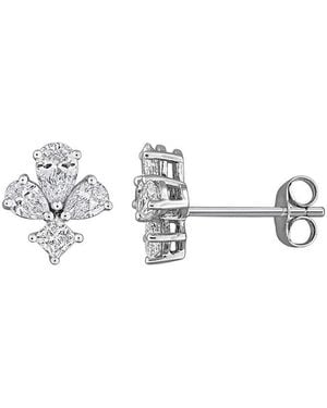 Created Forever 14K 0.36 Ct. Tw. Lab-Grown Diamond Stud Earrings - Metallic